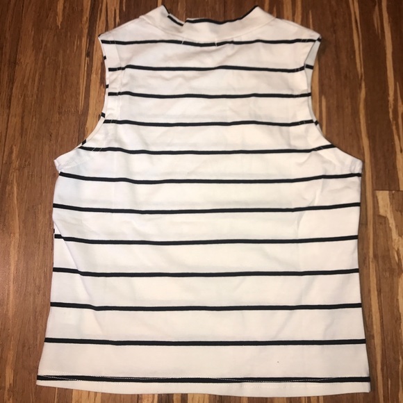Kiss One striped tank top (SMALL) - Picture 2 of 3